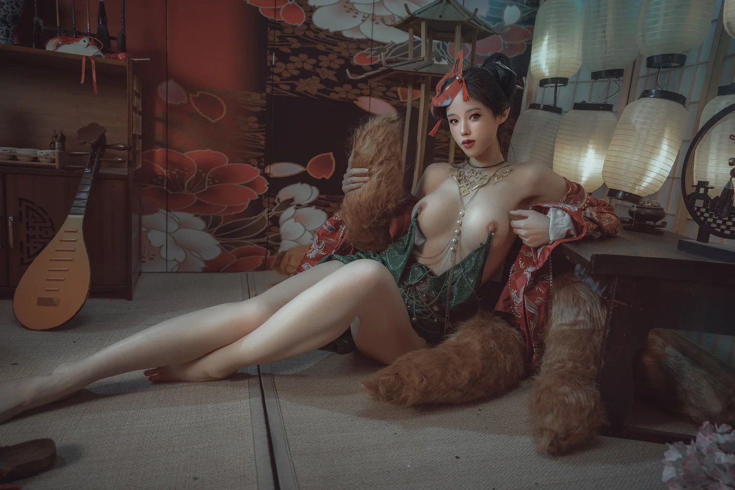 钛合金TiTi - 青丘赤狐 [64P-825MB] tg@simisebaisi 【丝足阁】053.webp